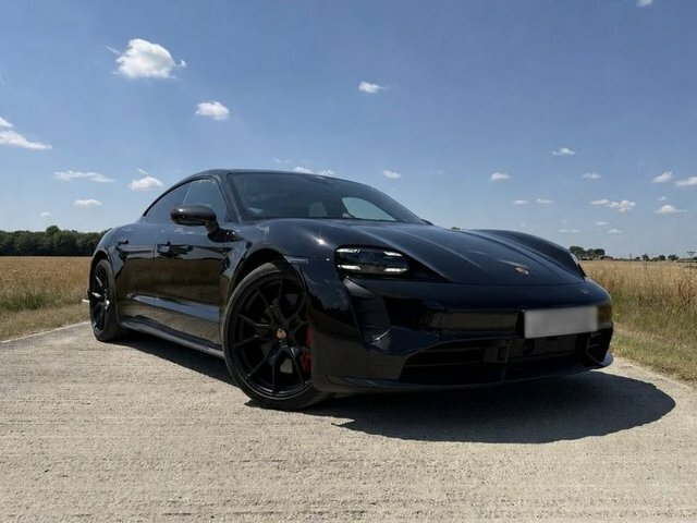 Porsche Taycan Performance Plus 93.4Kwh Gts Saloon A Black