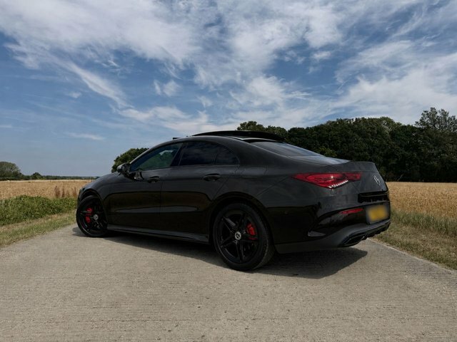 Mercedes-Benz CLA Class 1.3 Cla250e 15.6Kwh Amg Line Premium Plus Coupe Black #2