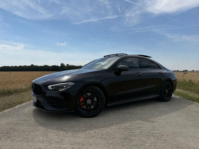 Mercedes-Benz CLA Class 1.3 Cla250e 15.6Kwh Amg Line Premium Plus Coupe Black #4