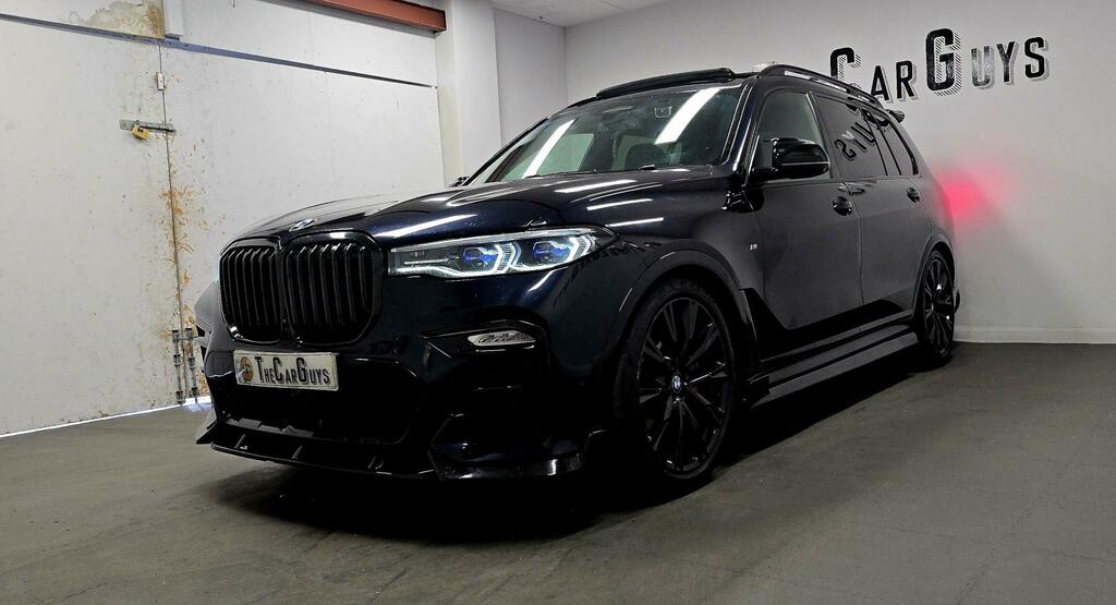 BMW X7 4.4 M50i V8 Suv Black #5