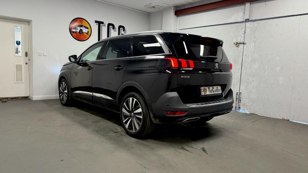 Peugeot 5008 1.5 Bluehdi Gt Line Premium Suv Black #3
