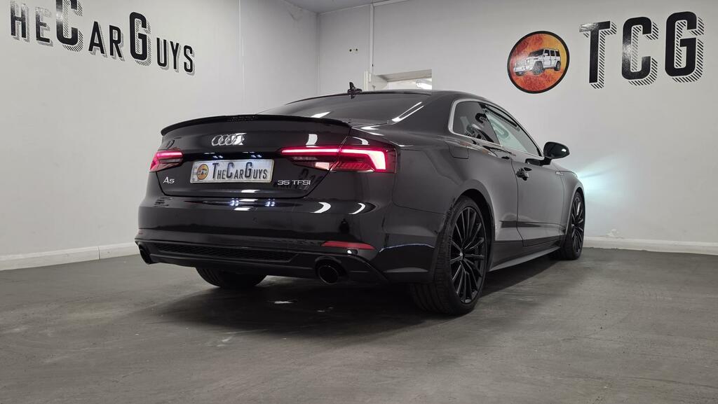 Audi A5 2.0 Tfsi 35 S Line Coupe Black #2