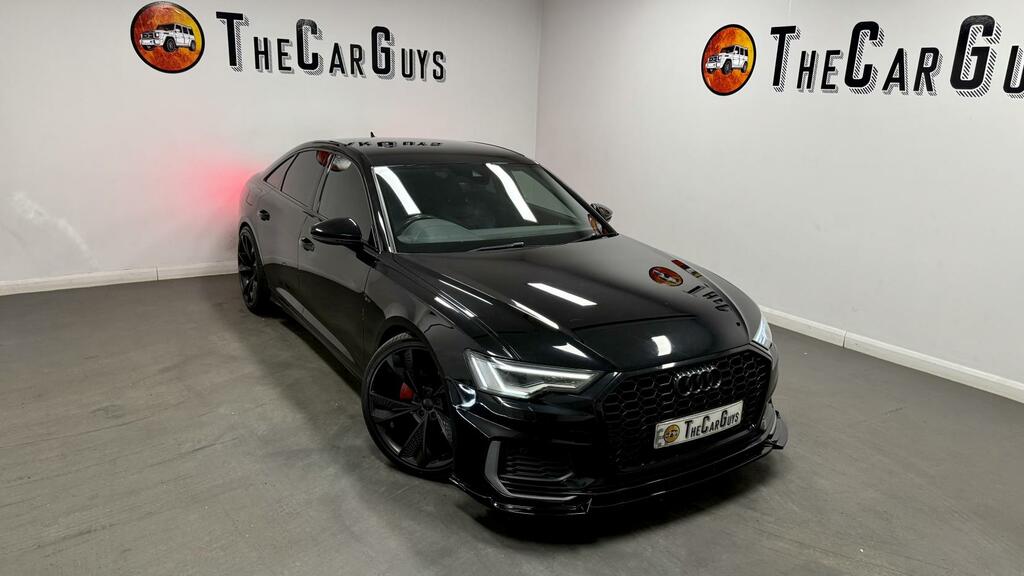 Audi A6 Saloon S Line Black #3