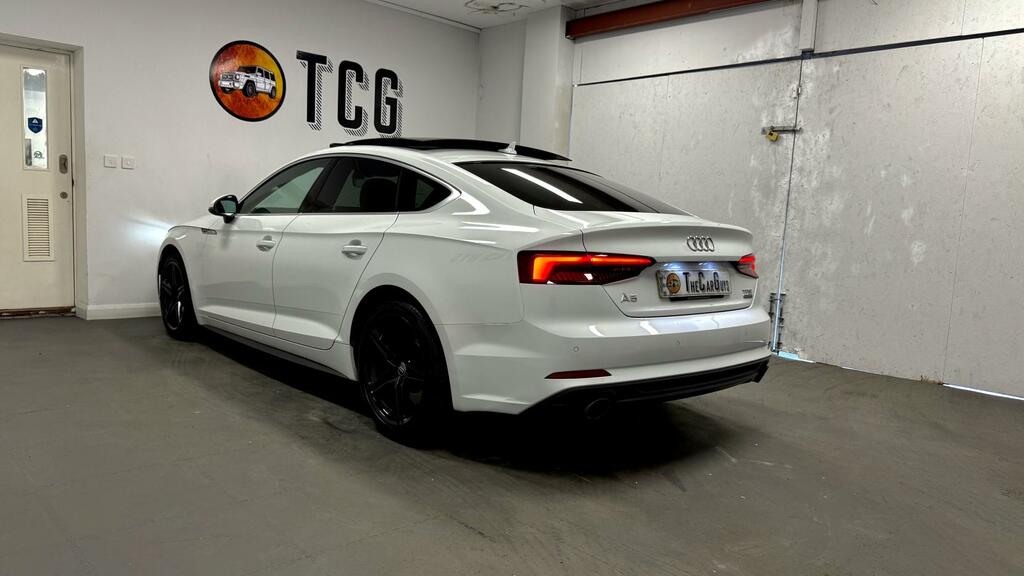 Audi A5 S Line White #2