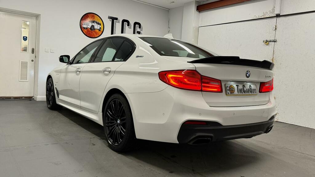 BMW 5 Series M Sport White #3