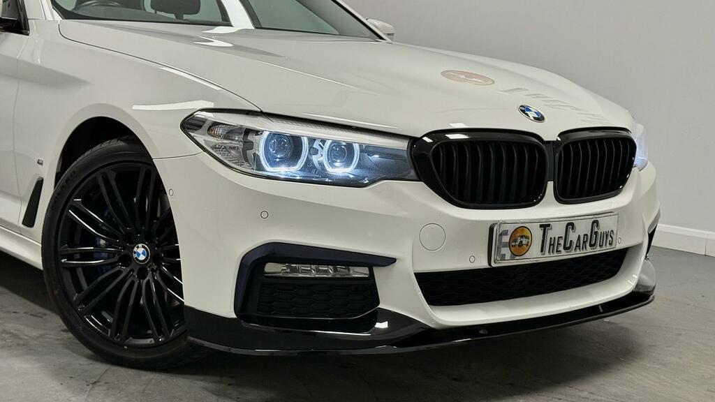BMW 5 Series M Sport White #6