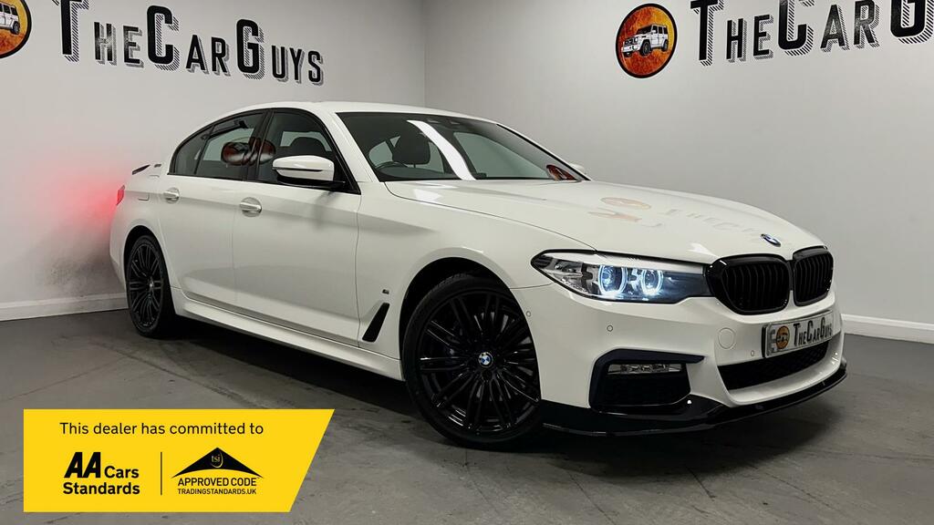 BMW 5 Series M Sport White