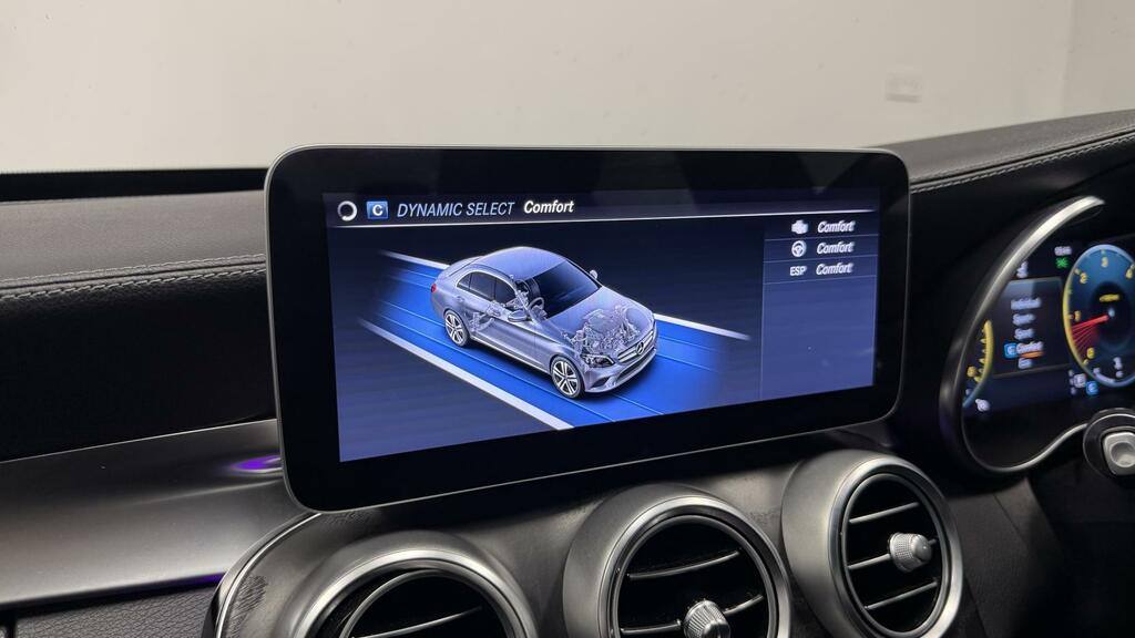 Mercedes-Benz C Class C220d Amg Line 9G-tronic Black #22