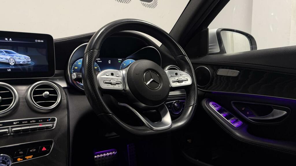 Mercedes-Benz C Class C220d Amg Line 9G-tronic Black #25