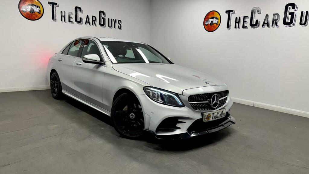 Mercedes-Benz C Class Amg Line Silver #5