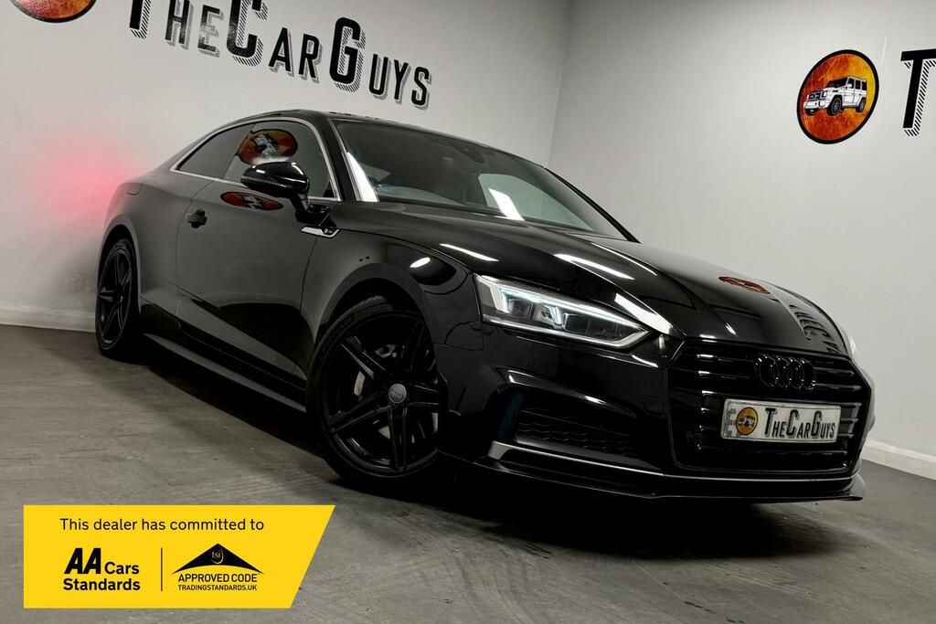 Audi A5 S Line Black