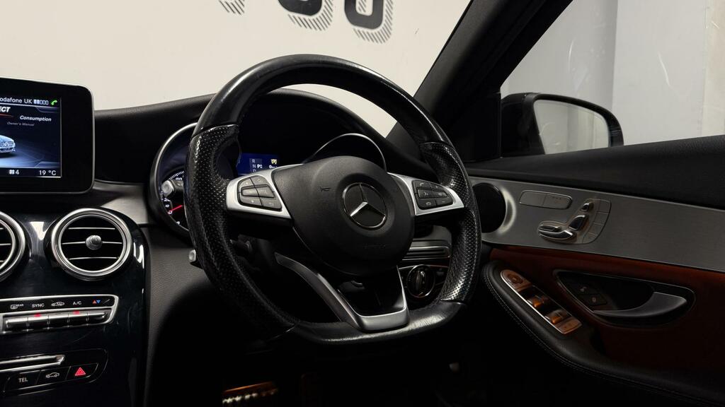 Mercedes-Benz C Class Mercedes C220d Amg Line Estate Silver #29