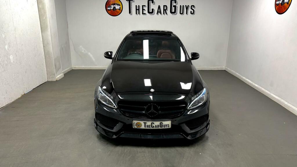 Mercedes-Benz C Class Mercedes C220d Amg Line Estate Silver #7
