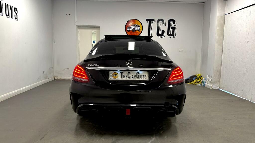 Mercedes-Benz C Class Mercedes C220d Amg Line Estate Silver #35