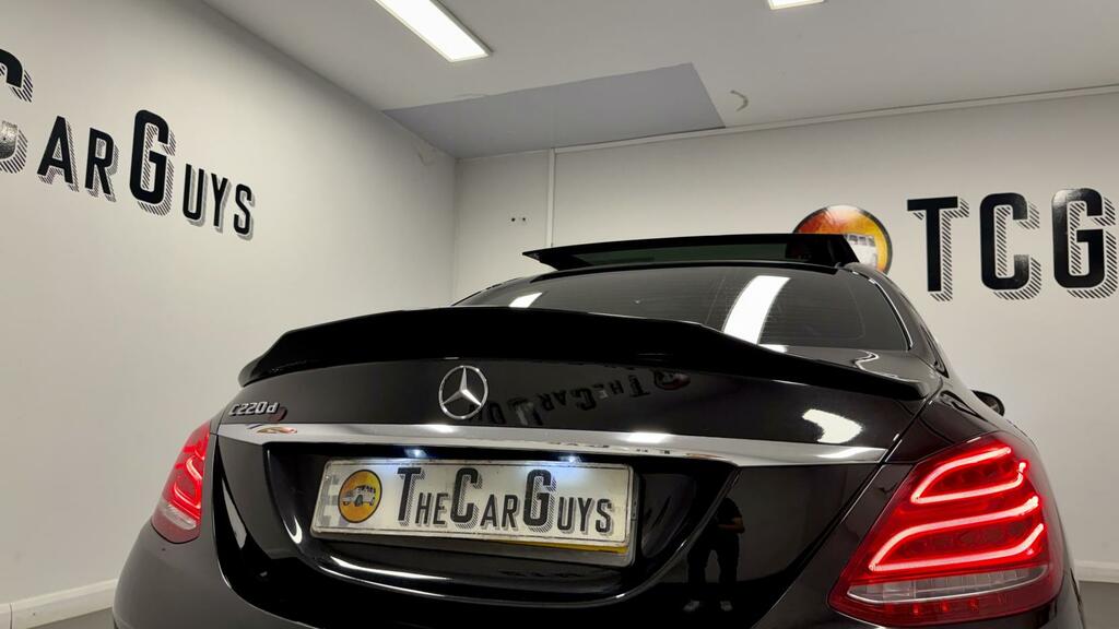 Mercedes-Benz C Class Mercedes C220d Amg Line Estate Silver #10