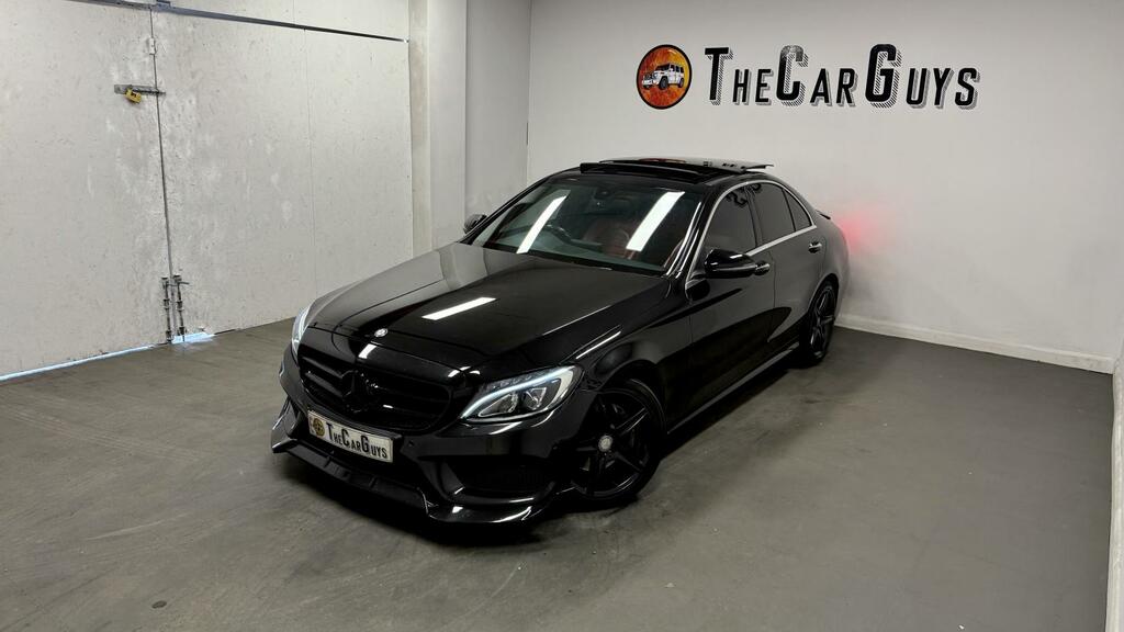 Mercedes-Benz C Class Mercedes C220d Amg Line Estate Silver #8