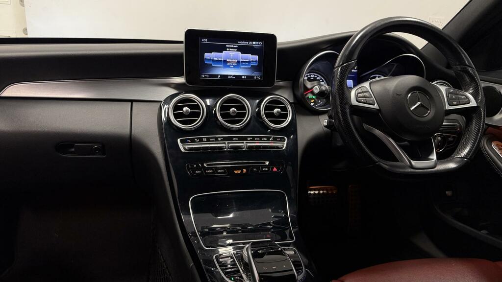 Mercedes-Benz C Class Amg Line Black #5