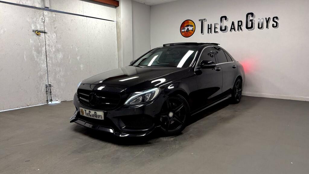 Mercedes-Benz C Class Mercedes C220d Amg Line Estate Silver #9