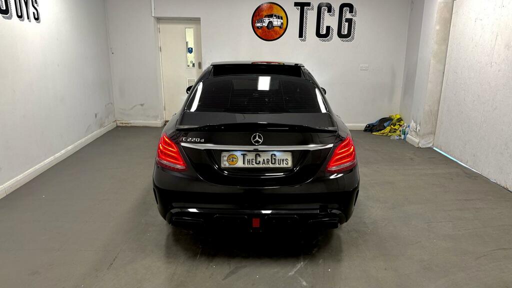 Mercedes-Benz C Class Mercedes C220d Amg Line Estate Silver #36