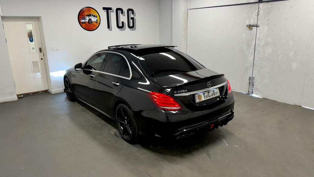 Mercedes-Benz C Class Mercedes C220d Amg Line Estate Silver #34