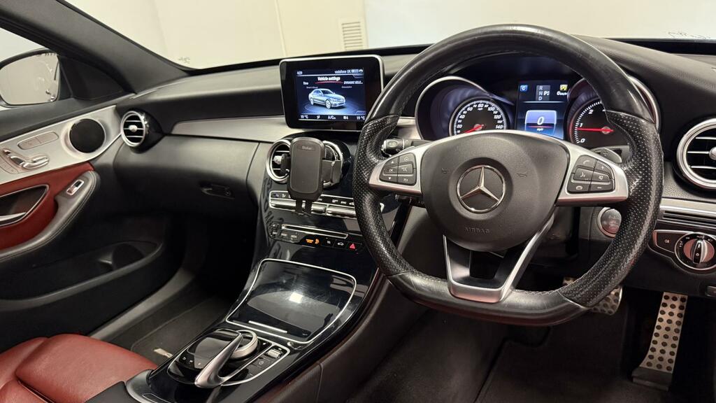 Mercedes-Benz C Class Mercedes C220d Amg Line Estate Silver #12