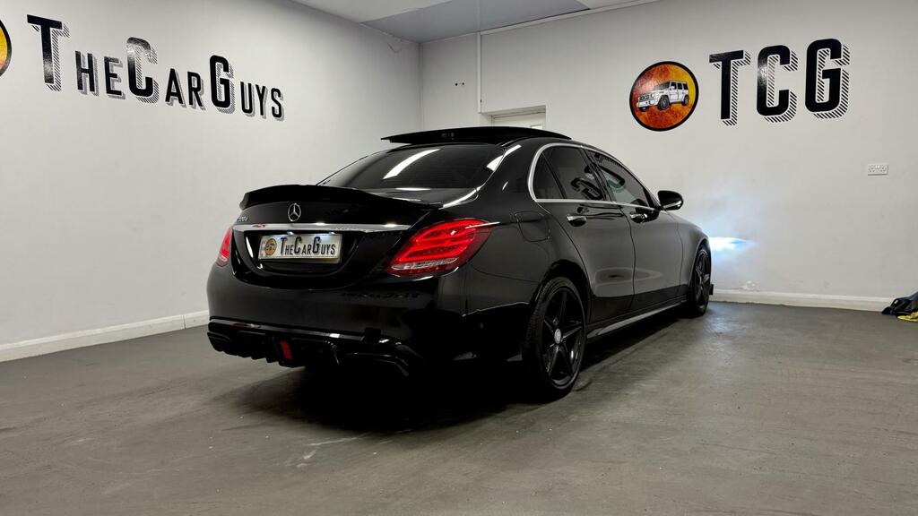 Mercedes-Benz C Class Mercedes C220d Amg Line Estate Silver #37