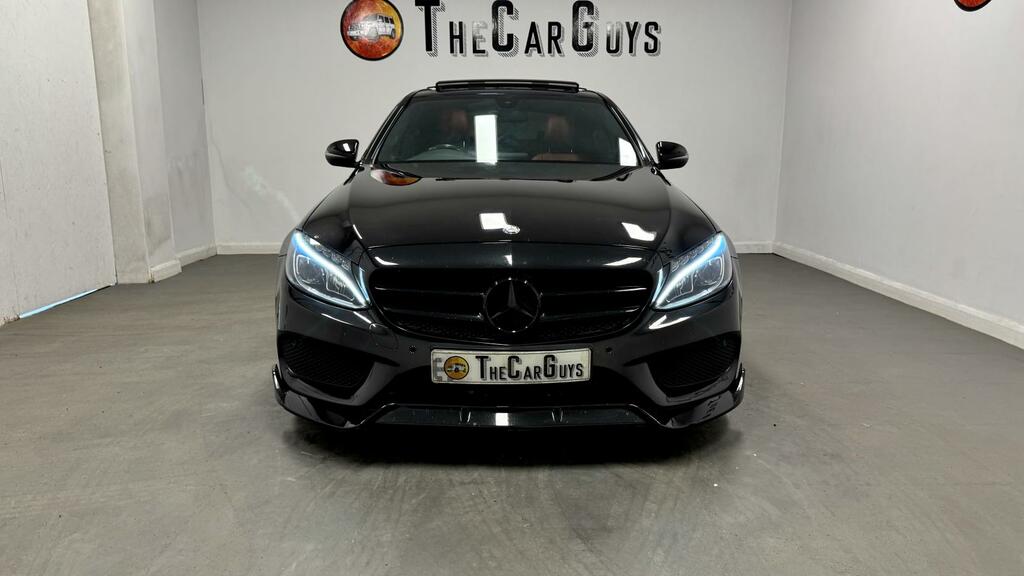 Mercedes-Benz C Class Amg Line Black #6