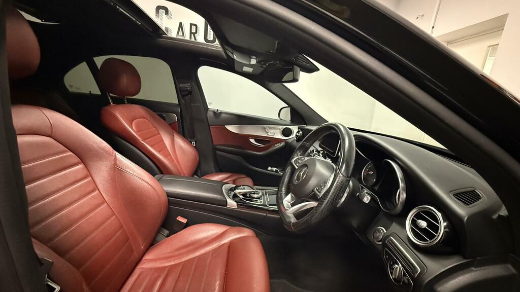 Mercedes-Benz C Class Amg Line Black #4
