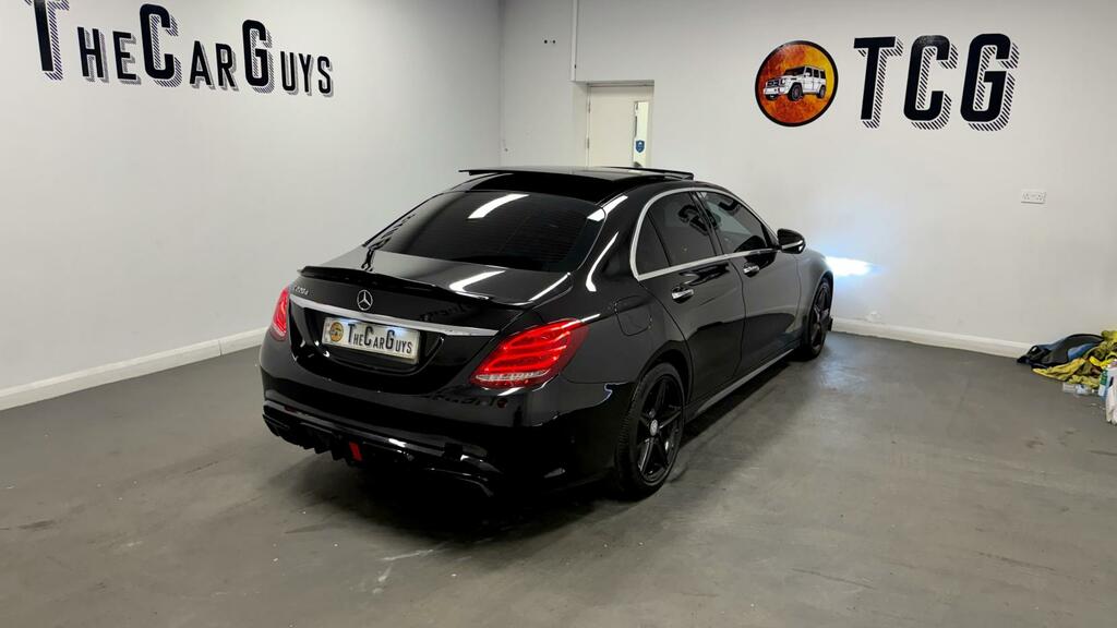 Mercedes-Benz C Class Mercedes C220d Amg Line Estate Silver #38