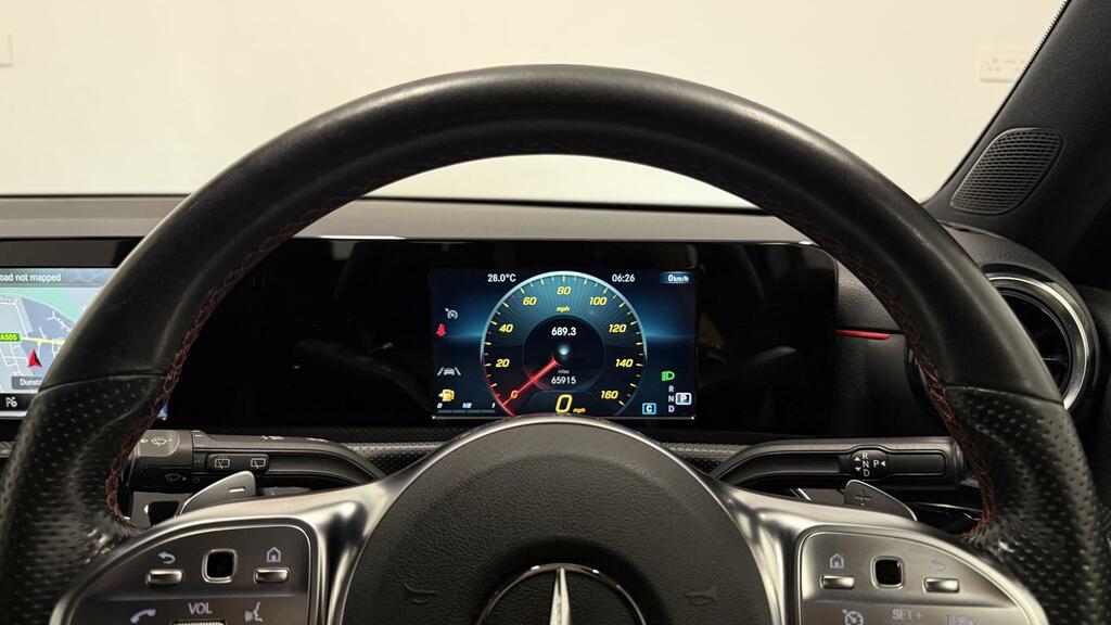 Mercedes-Benz A Class Amg Line White #4