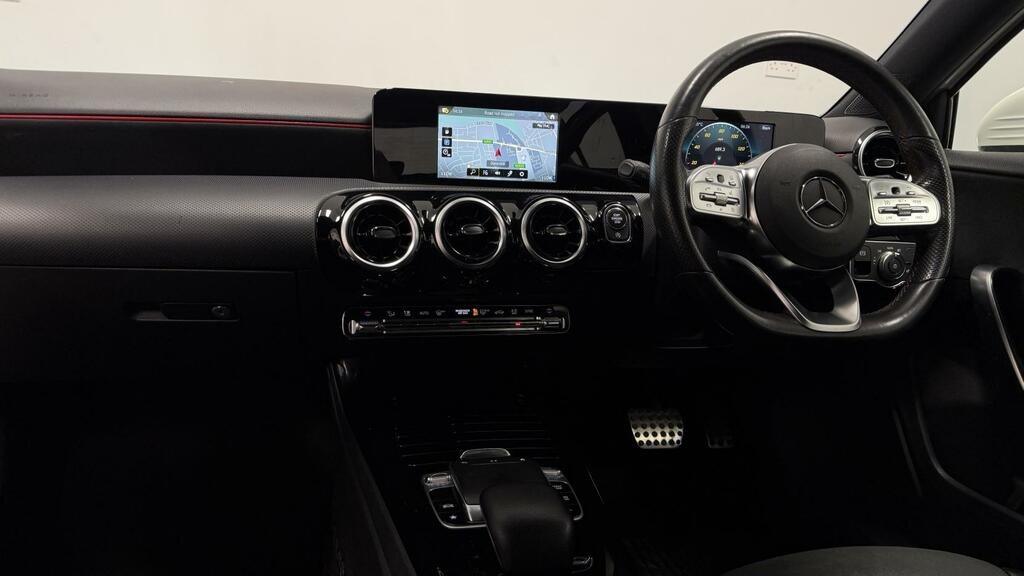 Mercedes-Benz A Class Amg Line White #2