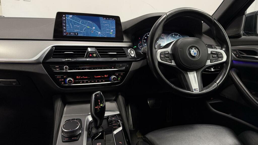 BMW 5 Series M Sport Black #2