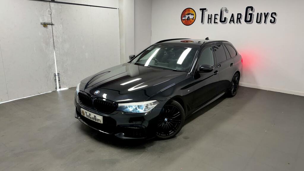 BMW 5 Series 520D Xdrive M Sport Touring Grey #9