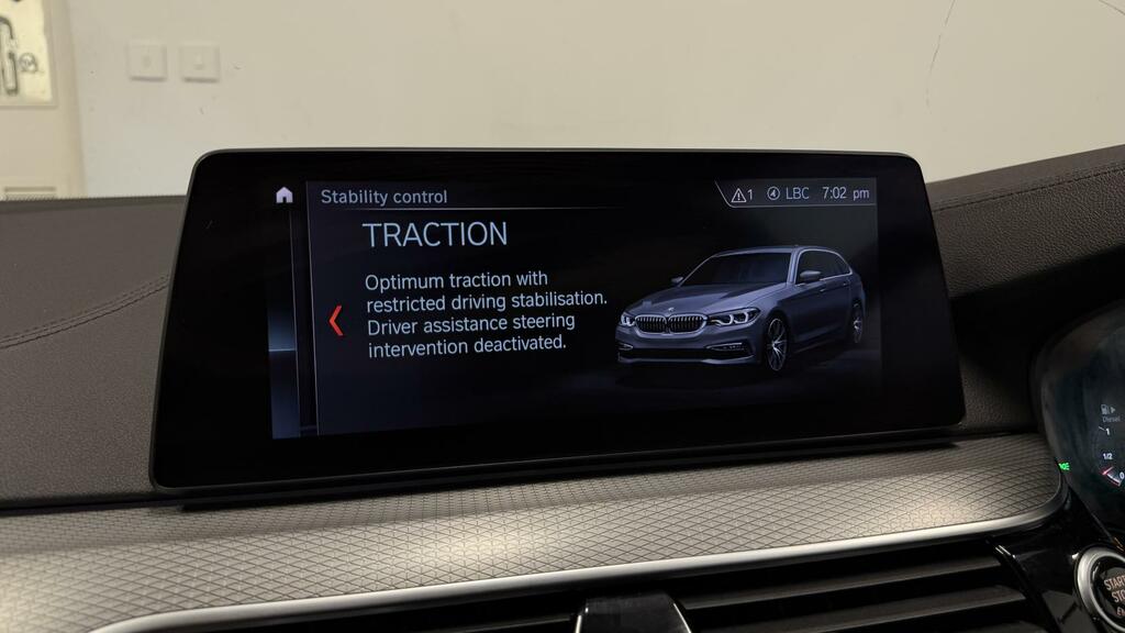 BMW 5 Series 520D Xdrive M Sport Touring Grey #23