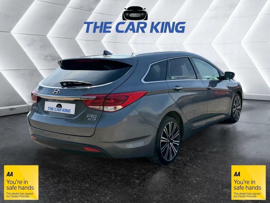 Hyundai I40 1.7 Crdi Blue Drive Se Nav Saloon Manua Silver #8