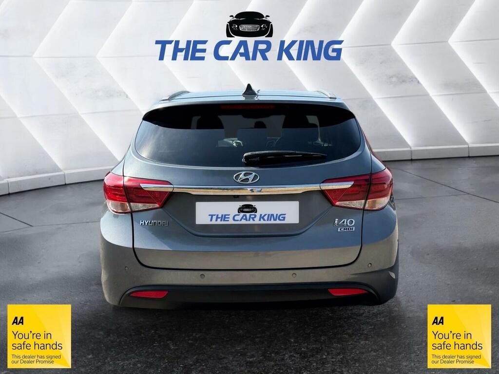 Hyundai I40 1.7 Crdi Blue Drive Premium Tourer Euro 6 Ss Silver #6