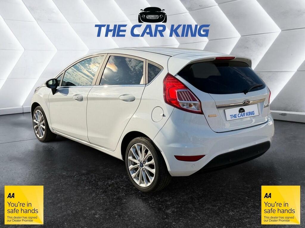 Ford Fiesta 1.0T Ecoboost Titanium X Euro 6 Ss White #4
