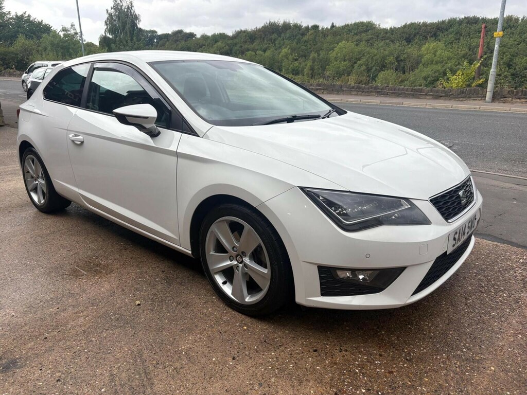 Seat Leon 1.4 Tsi Act Fr Sport Coupe Euro 6 Ss SA14SWO White #2