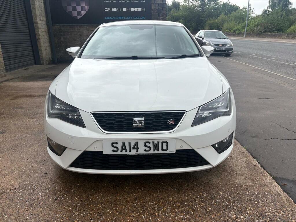 Seat Leon 1.4 Tsi Act Fr Sport Coupe Euro 6 Ss SA14SWO White #6