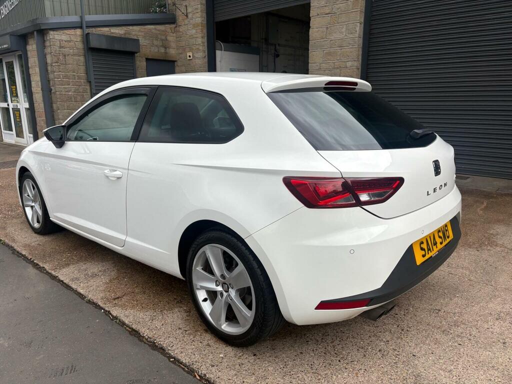 Seat Leon 1.4 Tsi Act Fr Sport Coupe Euro 6 Ss SA14SWO White #5