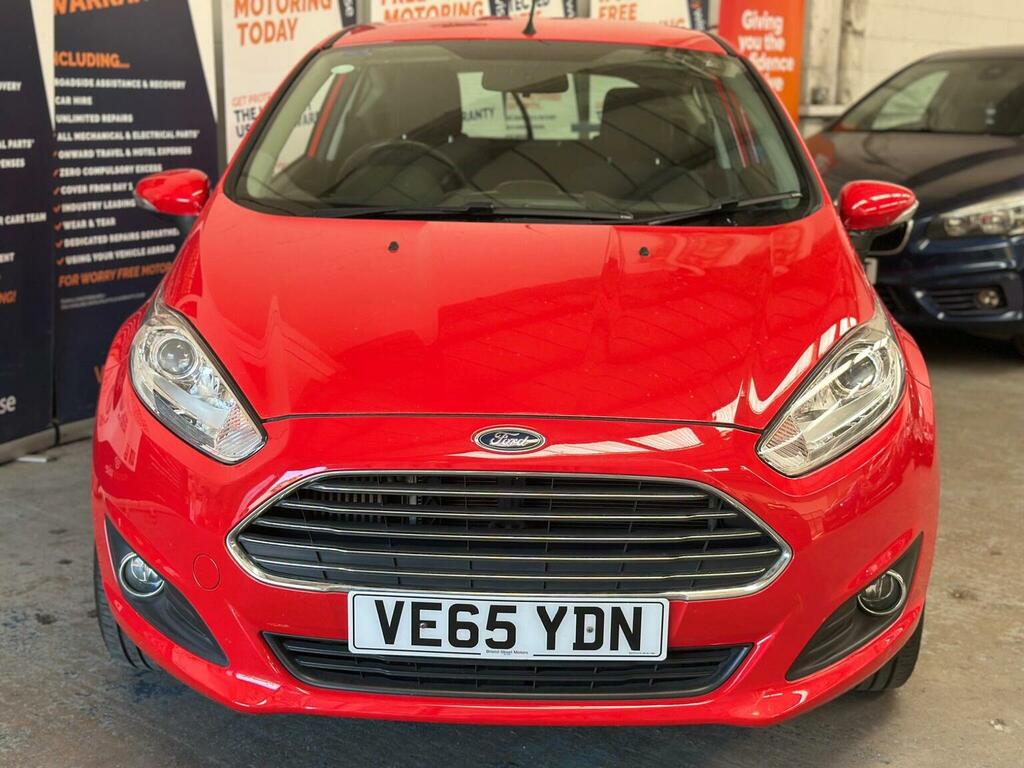 Ford Fiesta Hatchback 1.0T Ecoboost Zetec Euro 6 Ss 20 VE65YDN Red #4