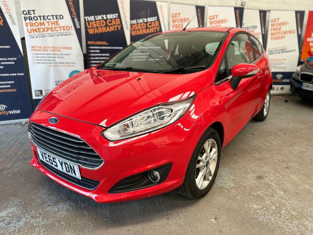 Ford Fiesta Hatchback 1.0T Ecoboost Zetec Euro 6 Ss 20 VE65YDN Red #5