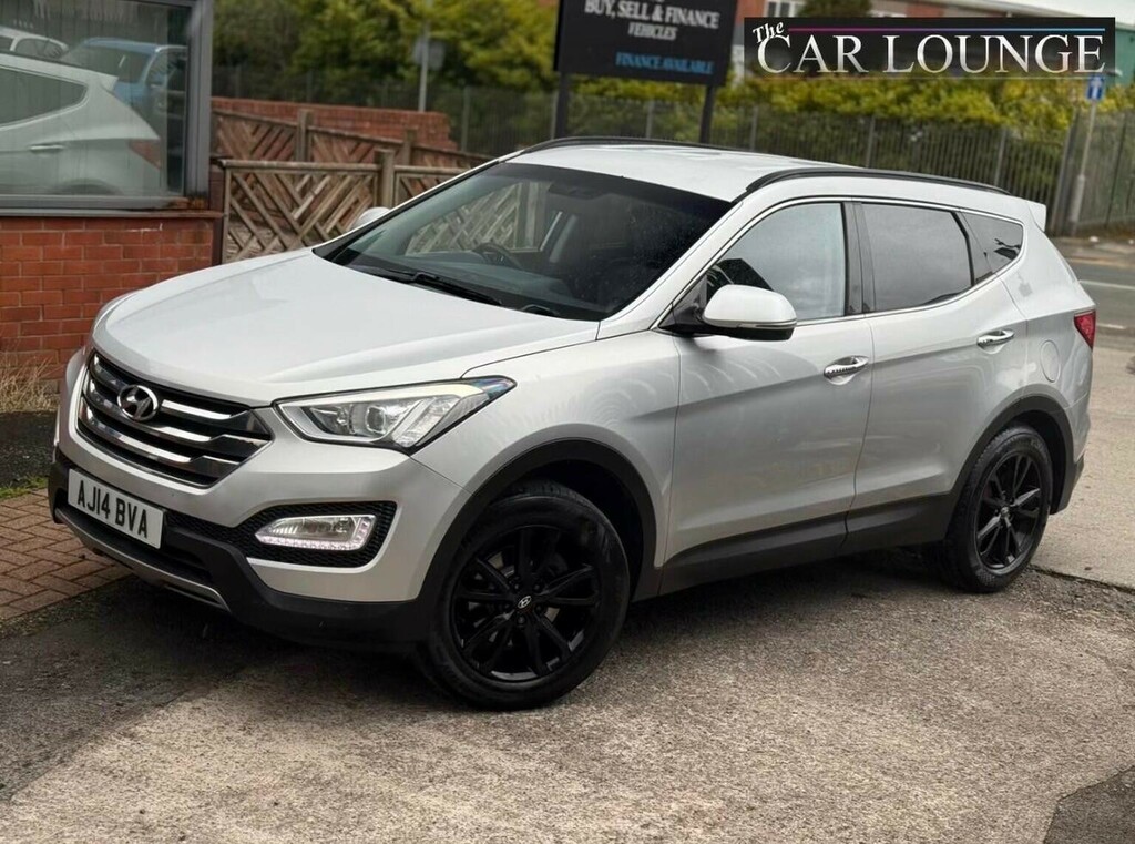 Hyundai Santa Fe 2.2 Crdi Premium 4Wd Euro 5 7 Seat AJ14BVA Silver