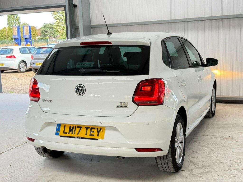 Volkswagen Polo 1.2 Tsi Bluemotion Tech Match Edition Euro 6 Ss White #6