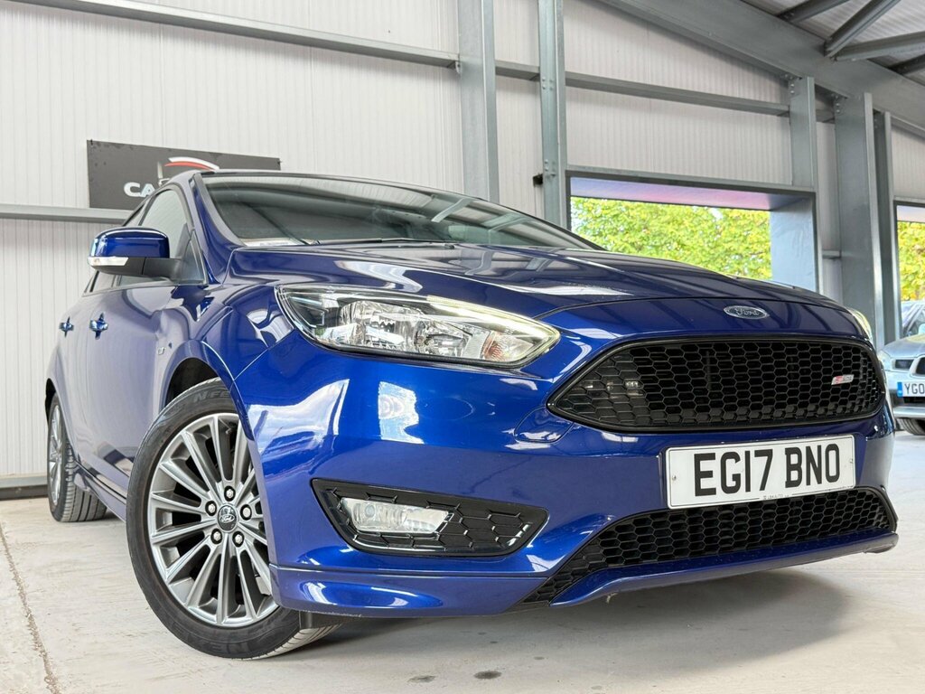 Ford Focus 1.0T Ecoboost St-line Euro 6 Ss Blue #4