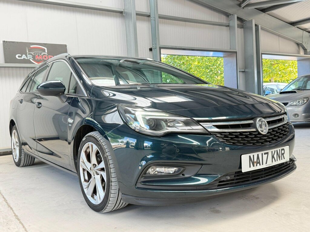 Vauxhall Astra 1.4I Turbo Sri Nav Sports Tourer Euro 6 Ss Green #2