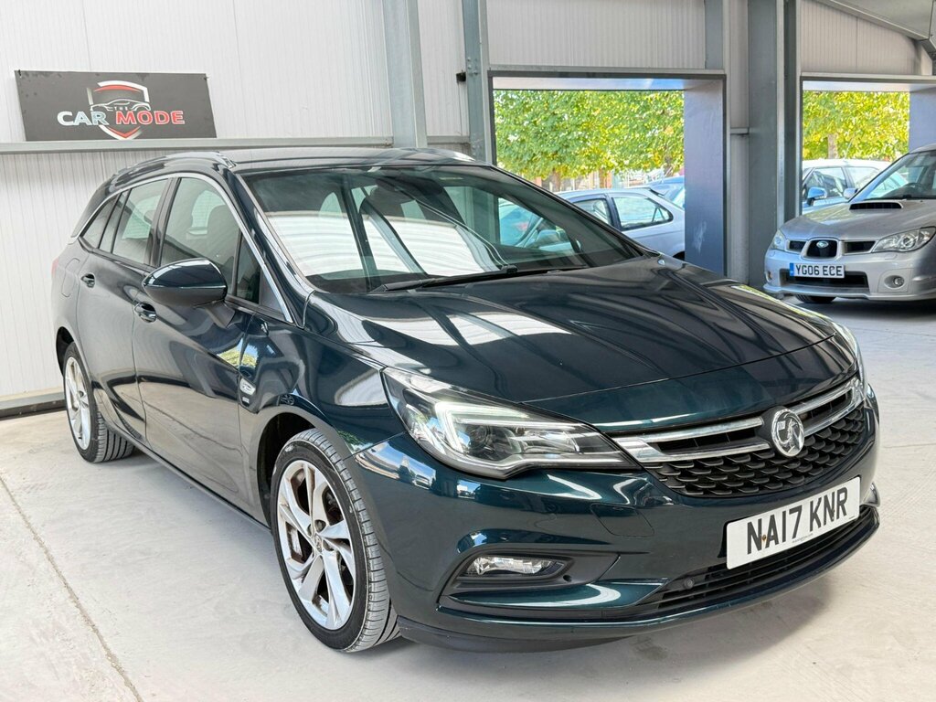 Vauxhall Astra 1.4I Turbo Sri Nav Sports Tourer Euro 6 Ss Green