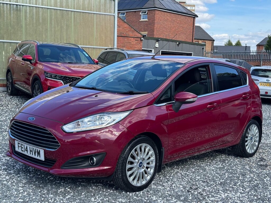 Ford Fiesta 1.0T Ecoboost Titanium Euro 5 Ss Red #3