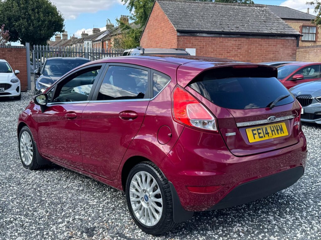 Ford Fiesta 1.0T Ecoboost Titanium Euro 5 Ss Red #4