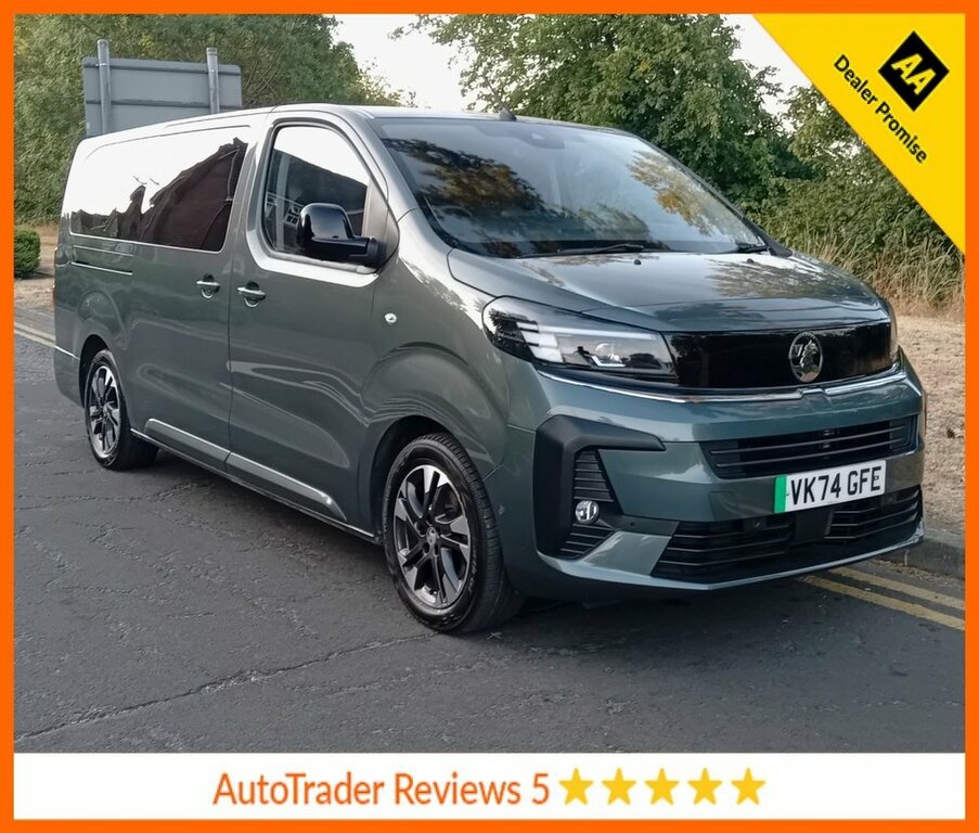 Vauxhall Vivaro Mpv Green